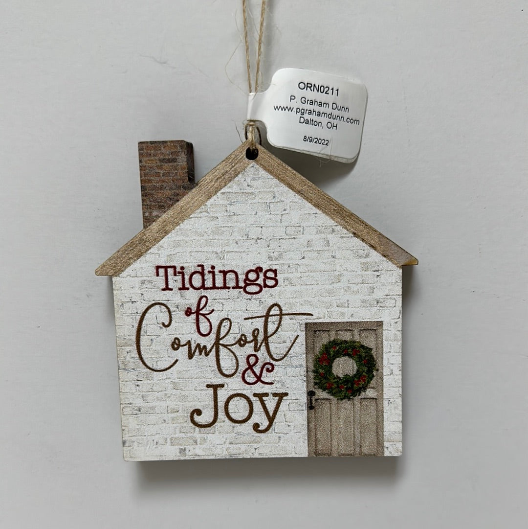 TIDINGS OF COMFORT & JOY ORN-4262
