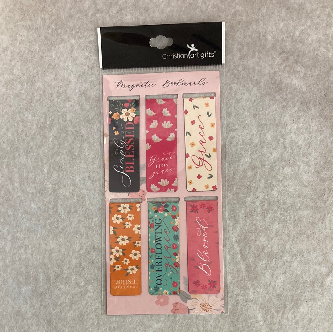 OVERFLOWING MAGNETIC BOOKMARKS-6722