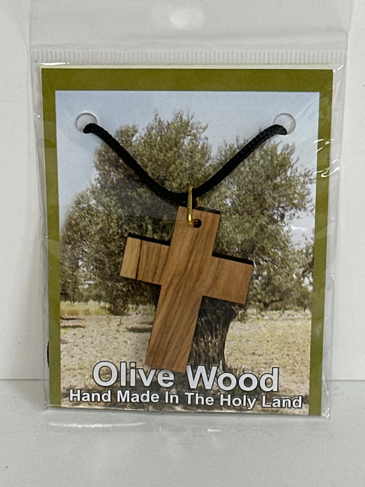 SOLID LATIN CROSS OLIVE WOOD NK-8988