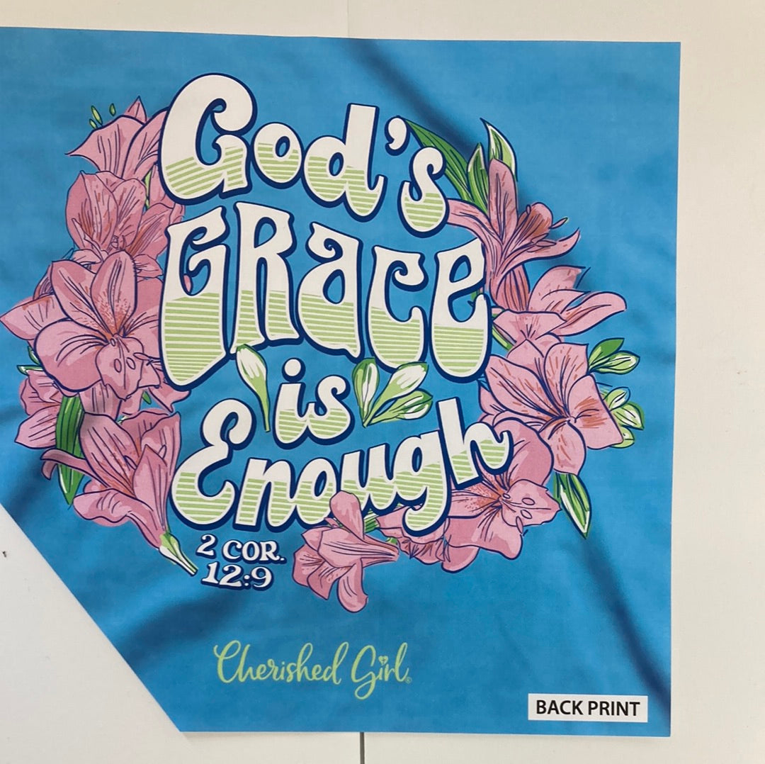 GRACE ENOUGH CHER GIRL TEE MED-6289