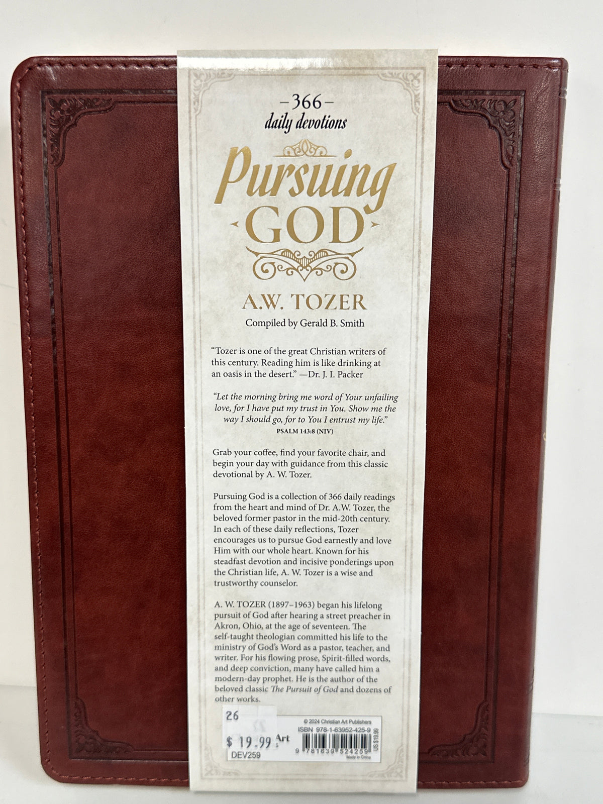 PURSUING GOD 366 DAILY DEVOTIONS BROWN-4259