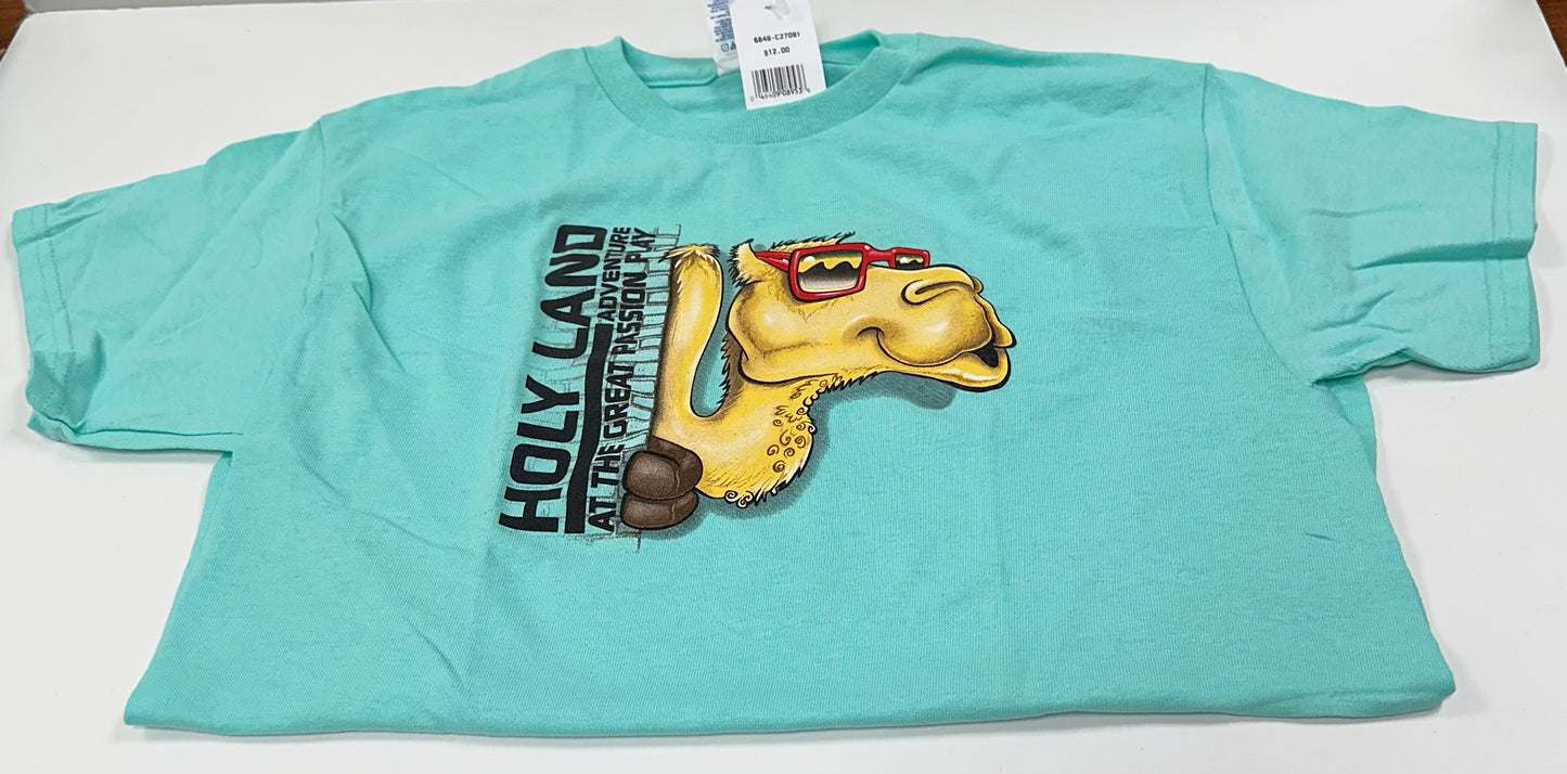 GPP KIDS HOLY LAND TEE GREEN-9536 : SM-LG