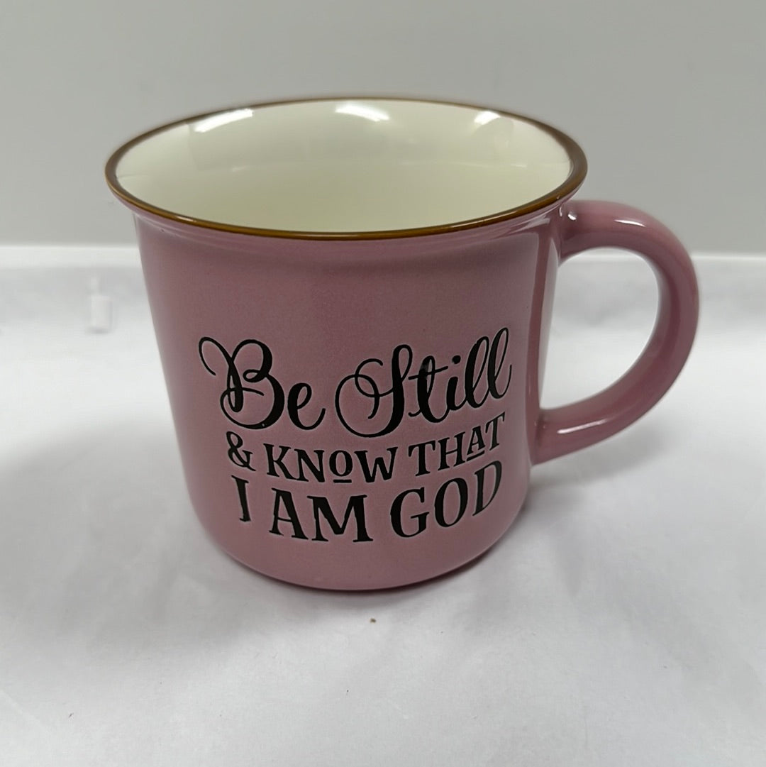 MUG/BE STILL PINK-1972