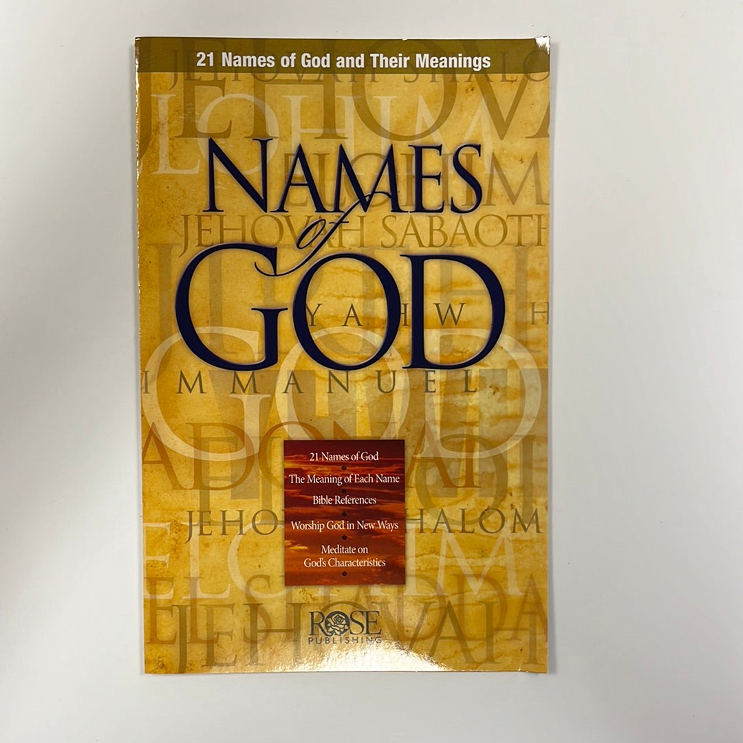 NAMES OF GOD PAMPHLET-7507