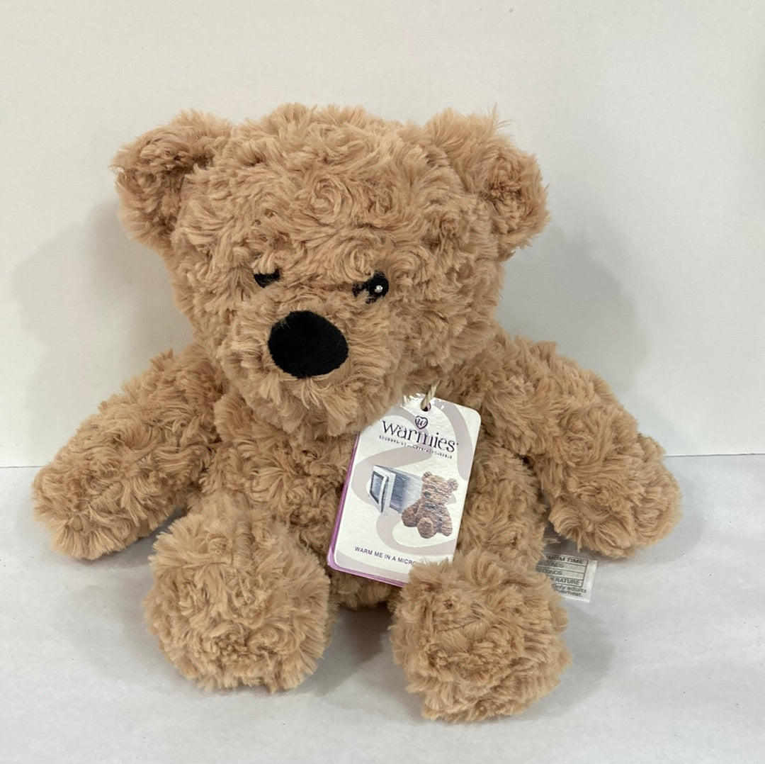 BROWN CURLY BEAR WARMIES-4705