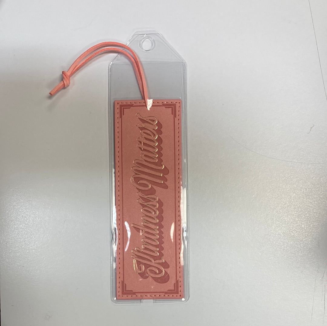 KINDNESS MATTERS BOOKMARK-8629 LUX LEATHER