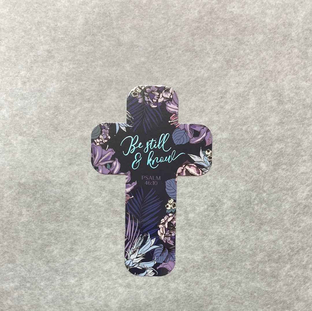 BE STILL & KNOW CROSS BKM-1580