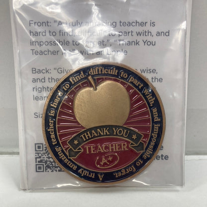 TEACHER'S COIN-6656