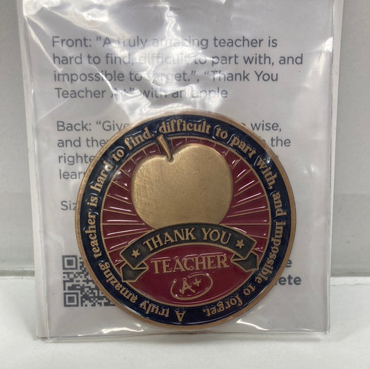 TEACHER'S COIN-6656
