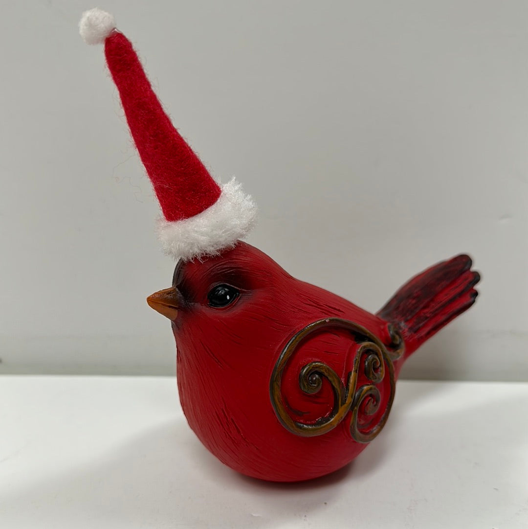 CHRISTMAS CARDINALS STOCKIN CAP-4861