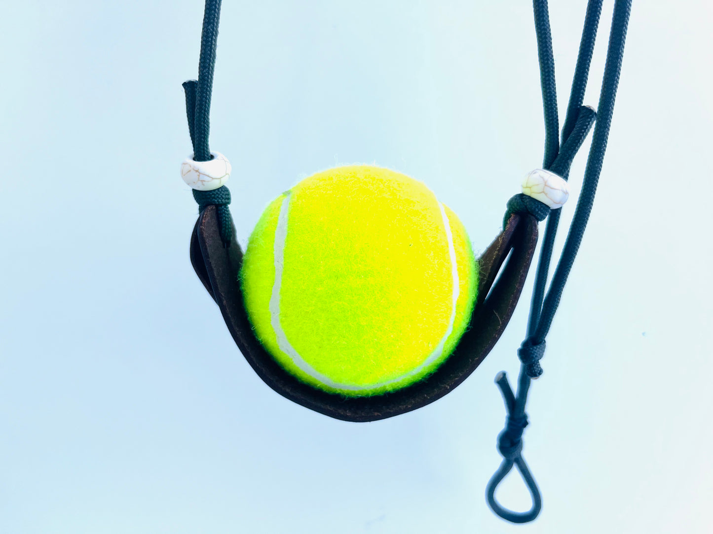 Paracord and Leather Split Modern for Tennis Ball/Nick Carter