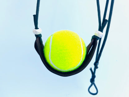 Paracord and Leather Split Modern for Tennis Ball/Nick Carter