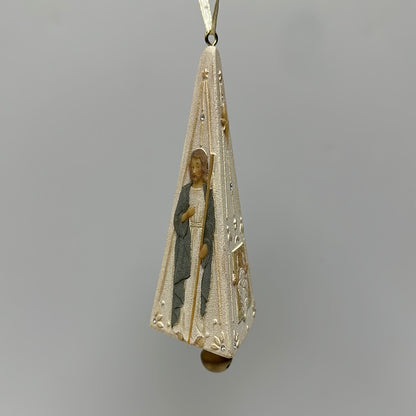 NATIVITY PYRAMID BELL ORNAMENT-6613