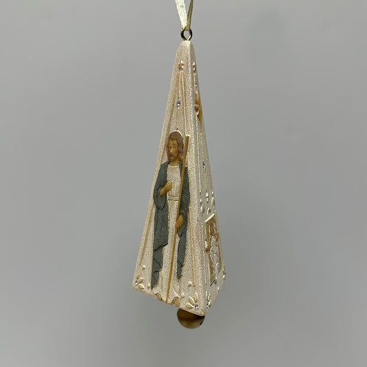 NATIVITY PYRAMID BELL ORNAMENT-6613