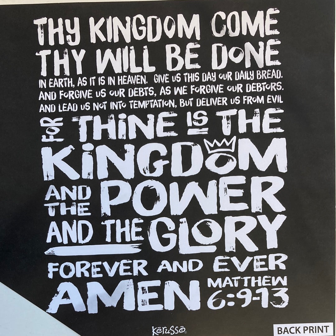 LORD'S PRAYER ADULT TEE 3X-4274