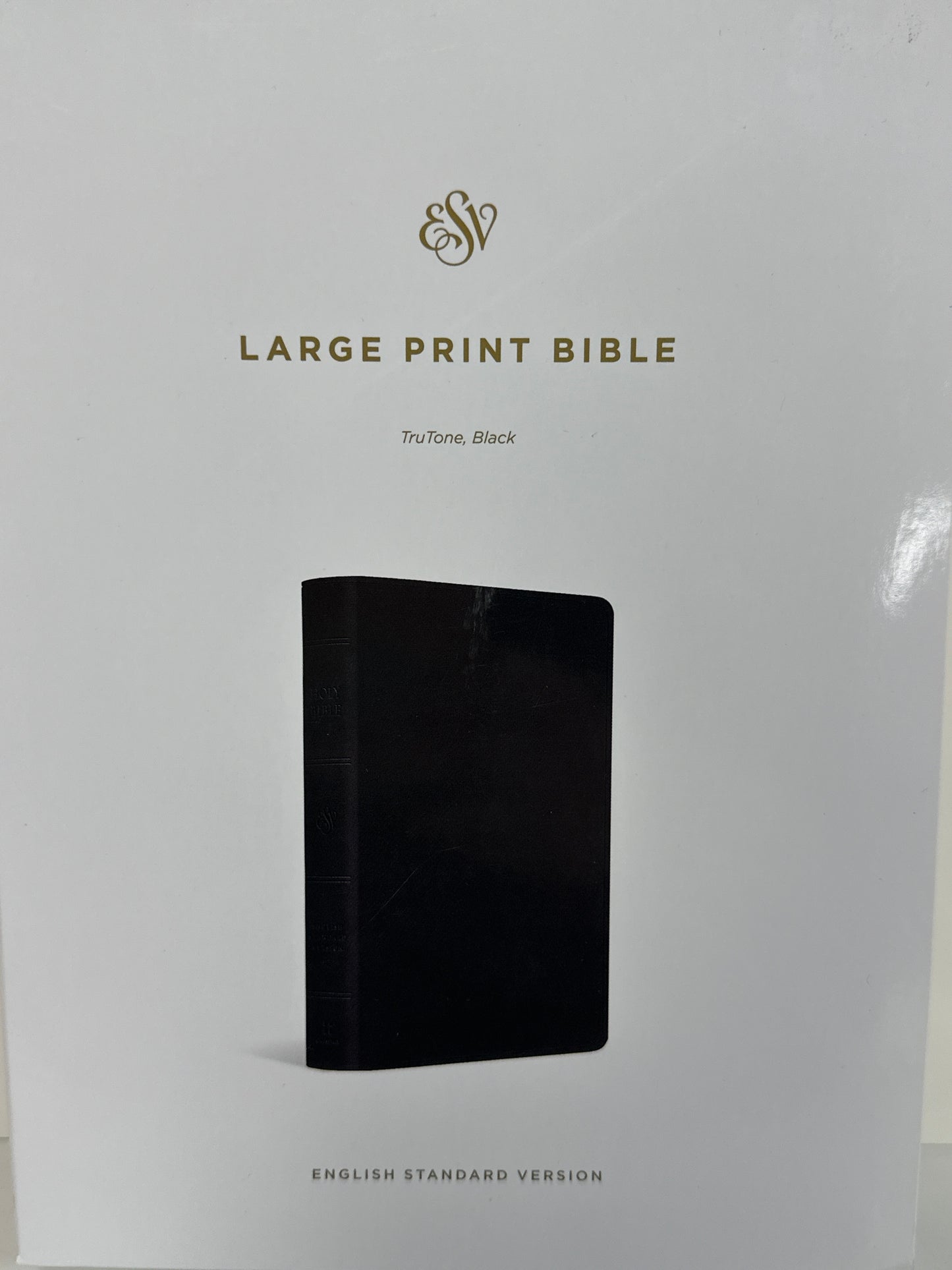 ESV LARGE PRINT BIBLE BLACK-1789