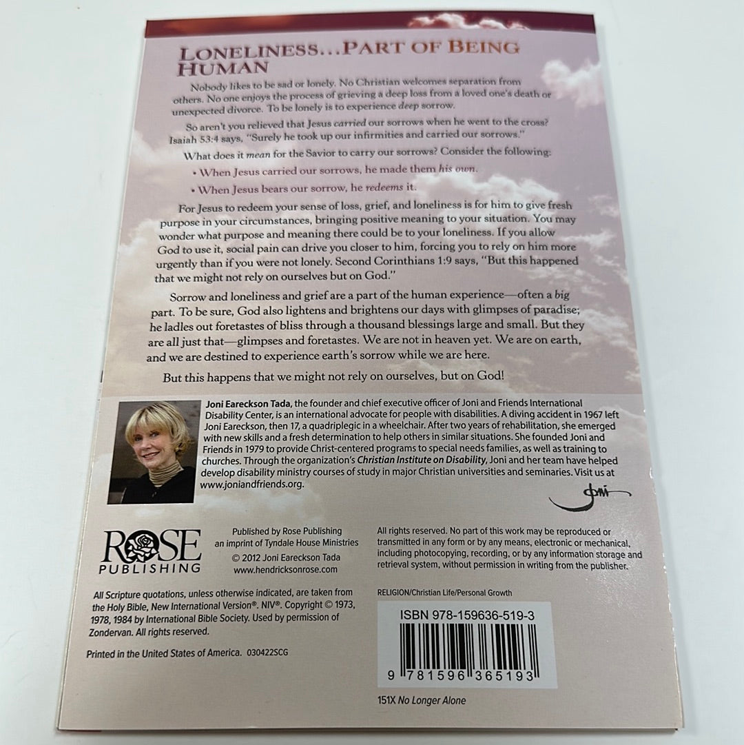 NO LONGER ALONE PAMPHLET-5193