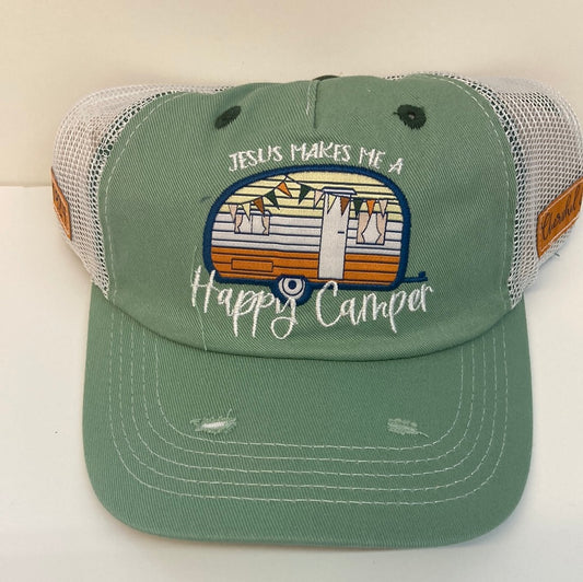 HAPPY CAMPER CHER GIRL CAP-4812