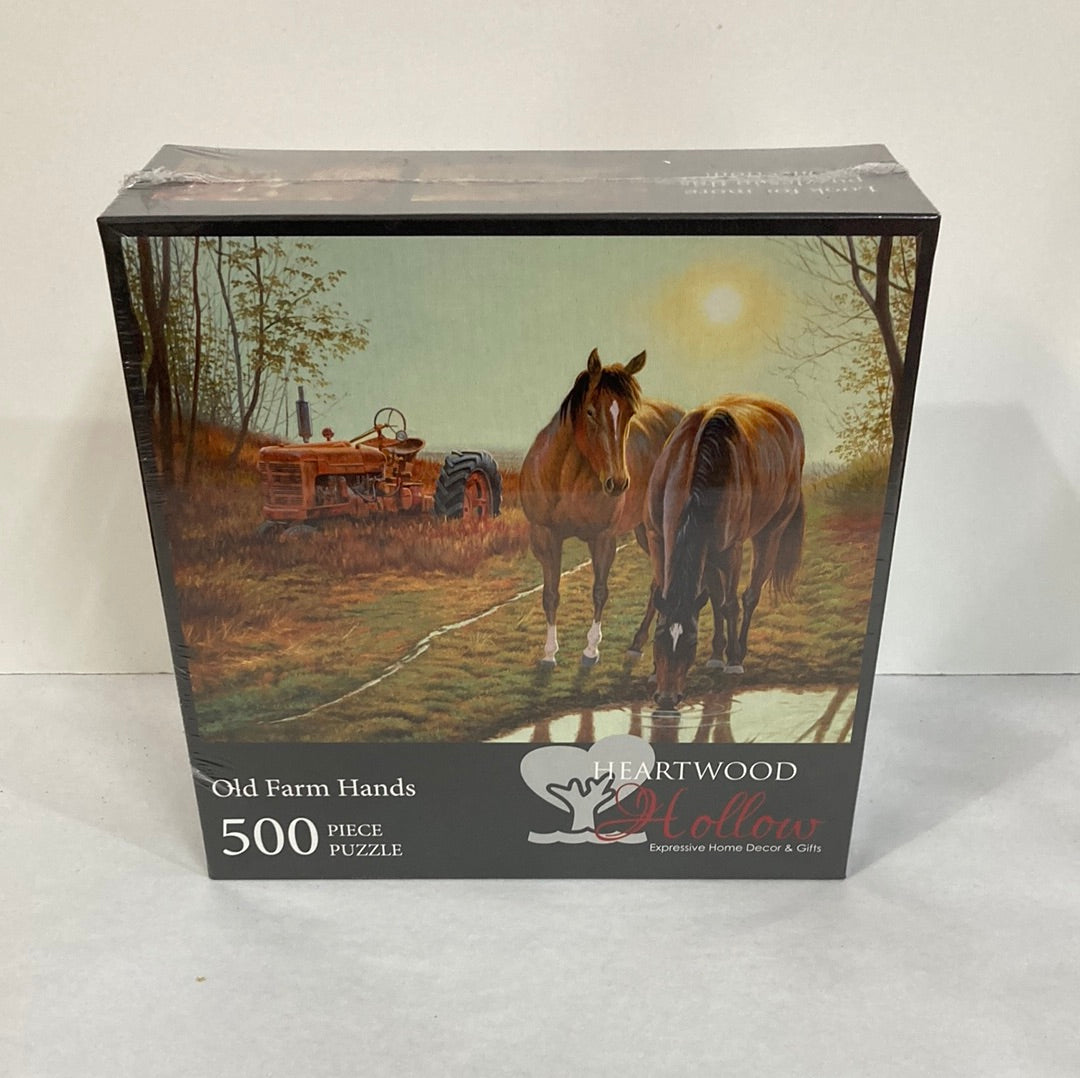 OLD FARM HANDS PUZZLE 500 PC-9402