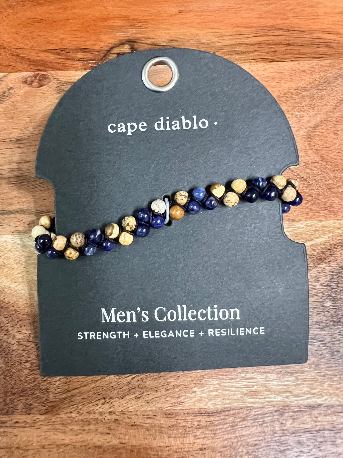 SODALITE MENS BRACELET-3857