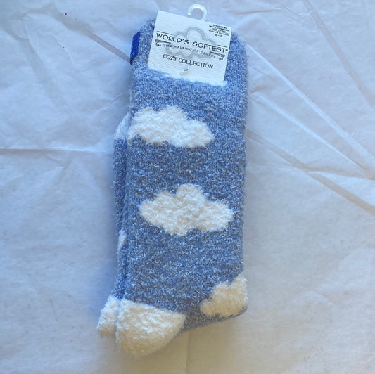 LADIES SOCKS/CLOUD PERIWINK 948-8801