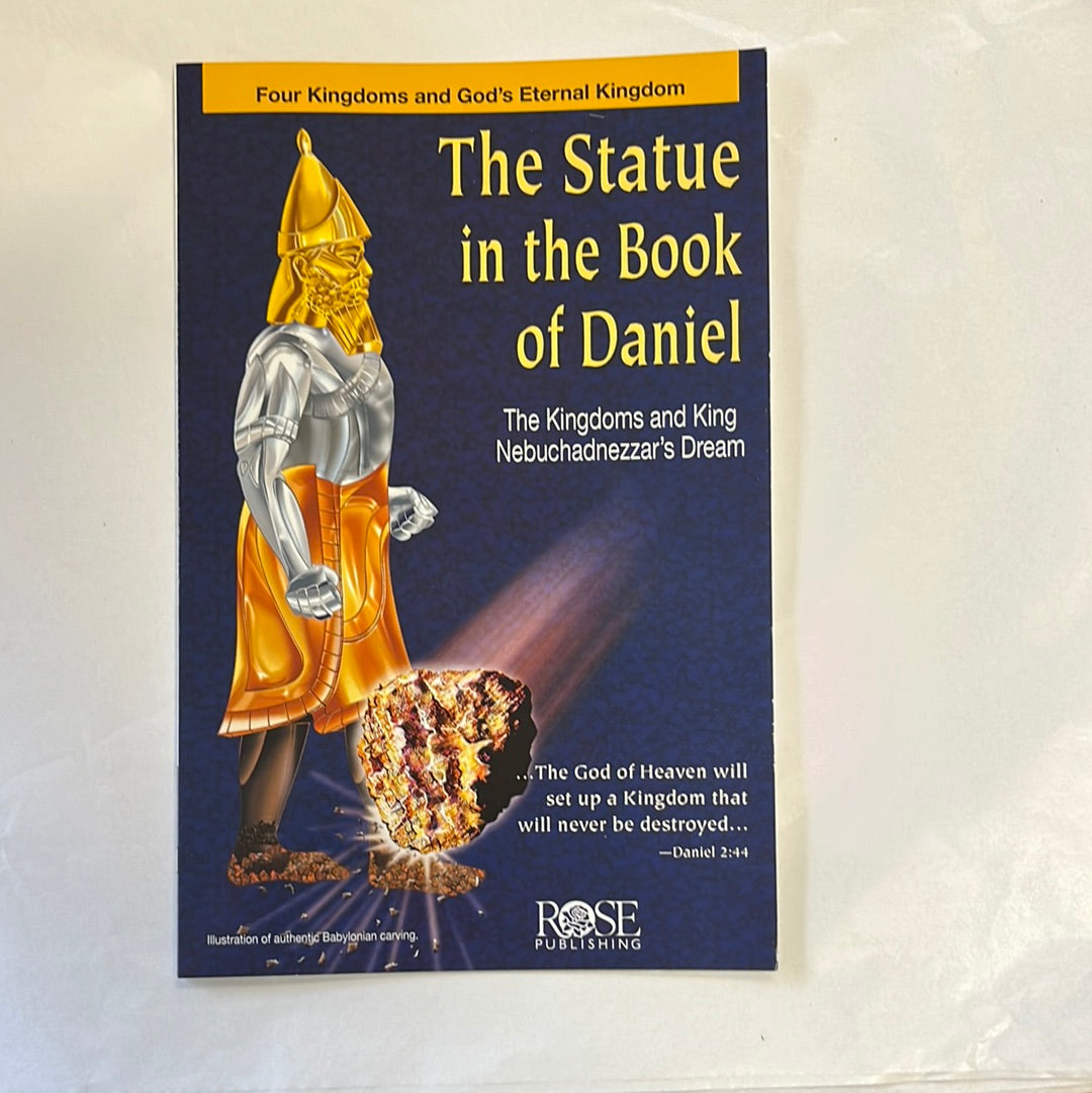STATUE IN THE BOOK OF DANIEL PAMPHLET-7774