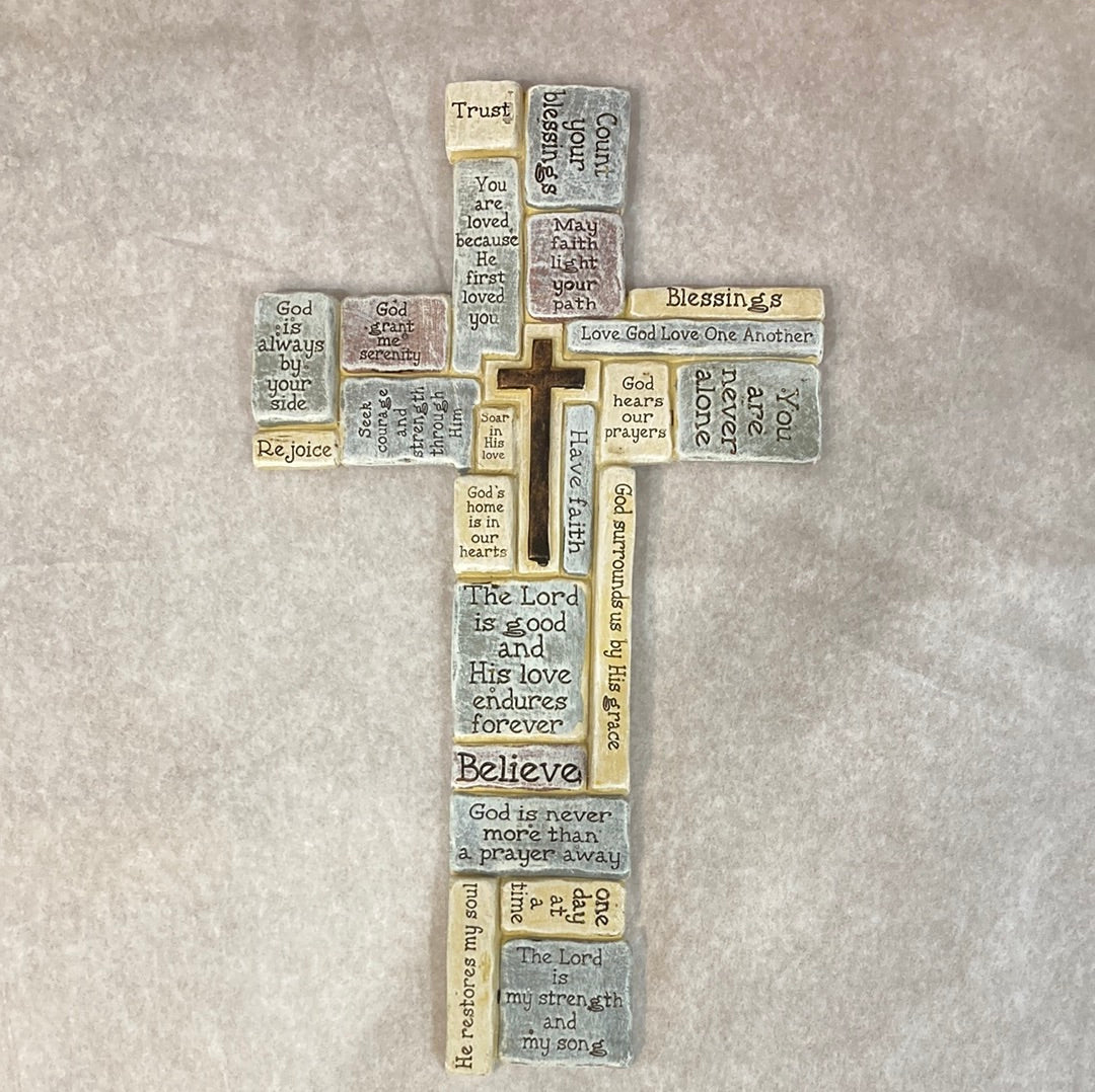 CROSSWORD WALL CROSS-0336