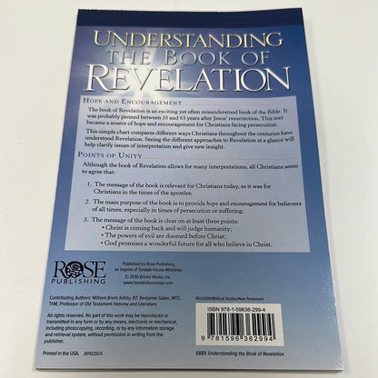 UNDERSTANDING THE BOOK OF REVELATION PAMPHLET-2994