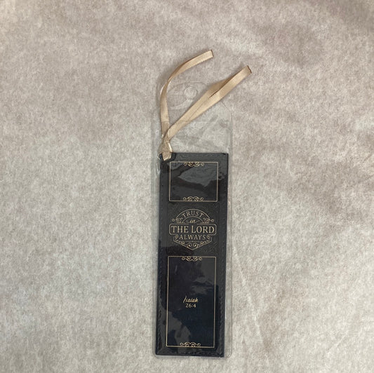 TRUST IN THE LORD FAUX LEATHER BOOKMARK-7646