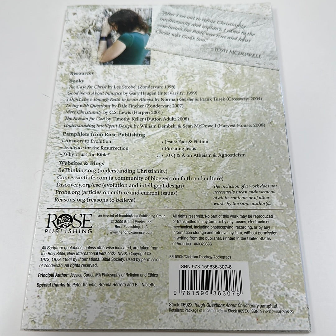 TOUGH QUESTIONS ABOUT CHRISTIANITY PAMPHLET-3076