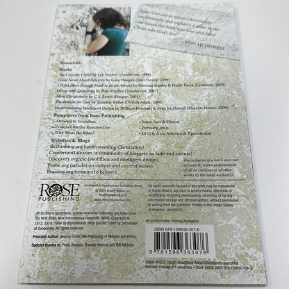 TOUGH QUESTIONS ABOUT CHRISTIANITY PAMPHLET-3076