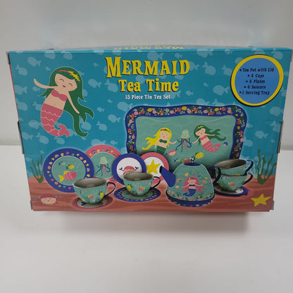 MERMAID TIN TEA SET-4028