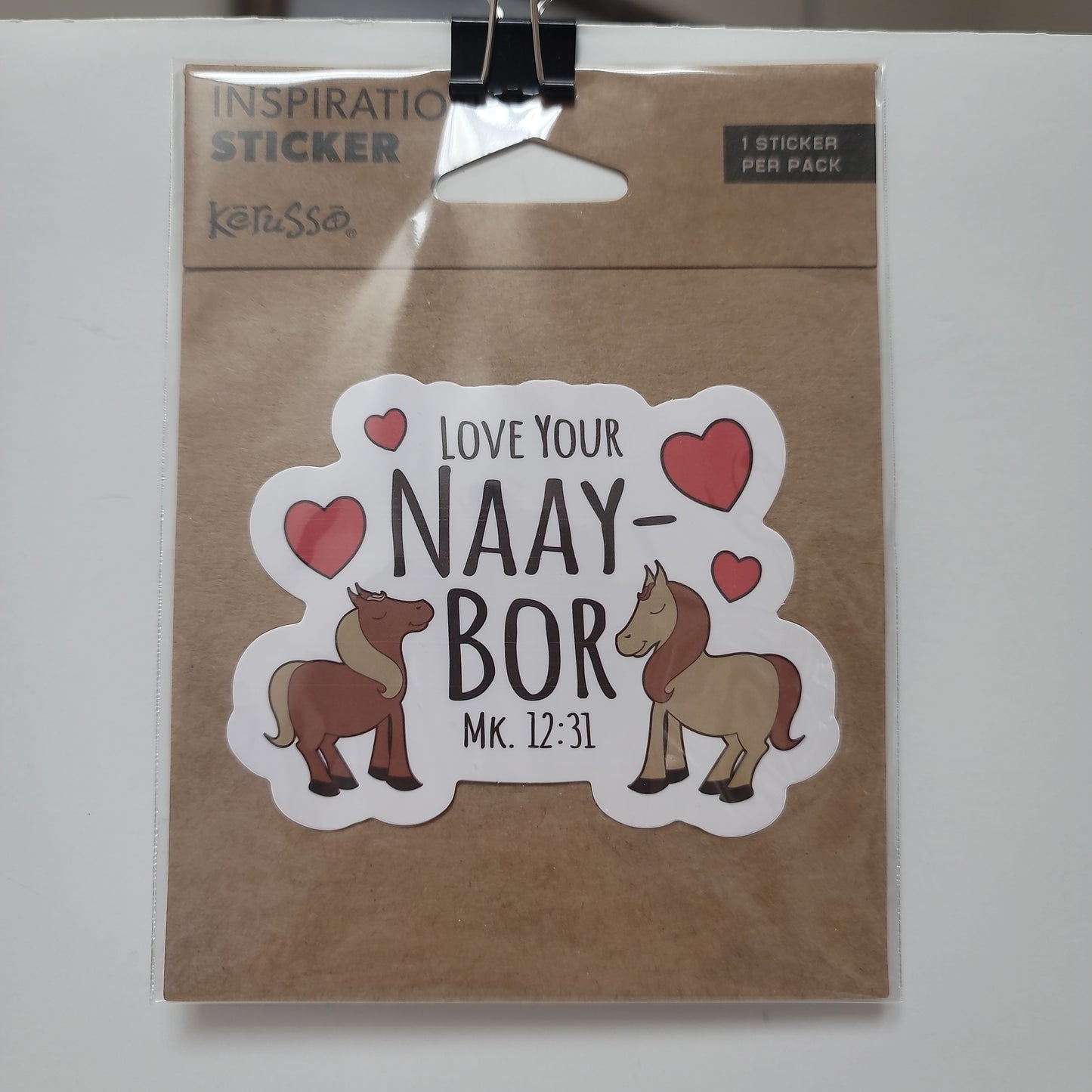 LOVE YOUR NAAY-BOR STICKER-4684