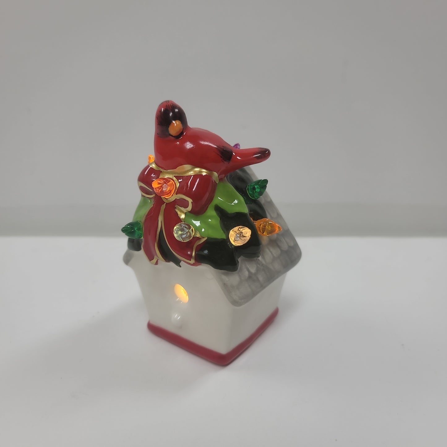 CARDINAL/BIRDHOUSE SHIMMERS-9203