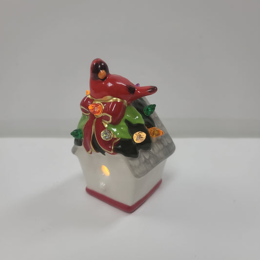 CARDINAL/BIRDHOUSE SHIMMERS-9203