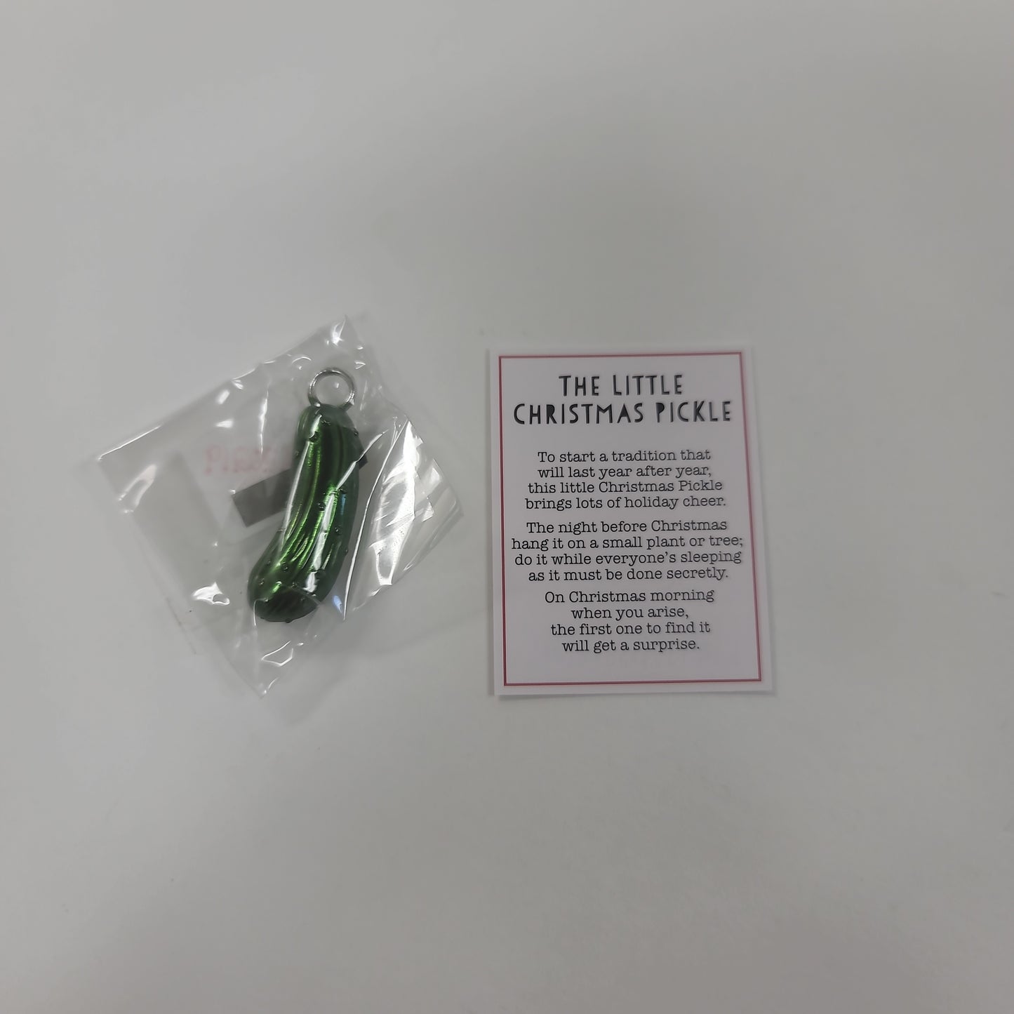 THE LITTLE CHRISTMAS PICKLE ORN-1344
