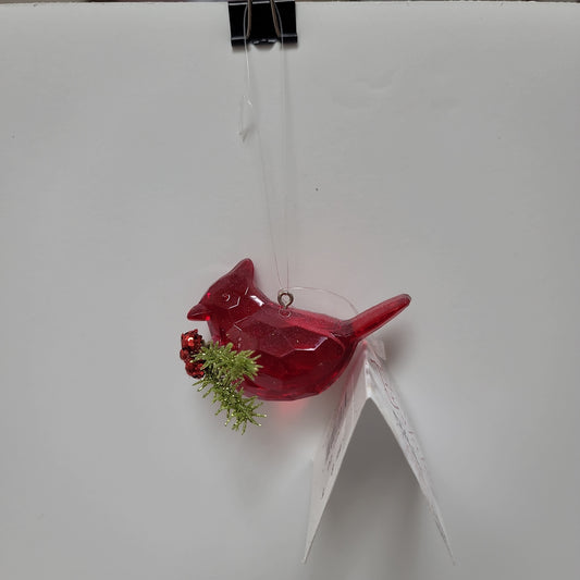 TEENY CARDINAL ORNAMENT-5865