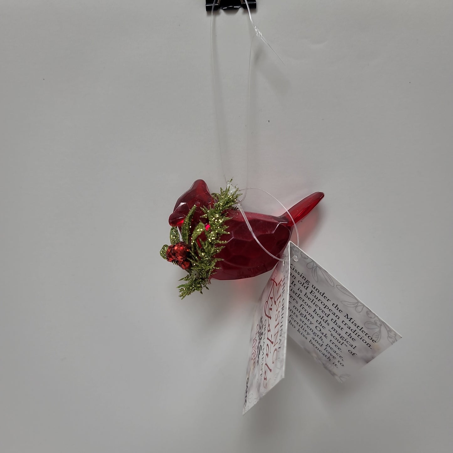 TEENY CARDINAL ORNAMENT-5865