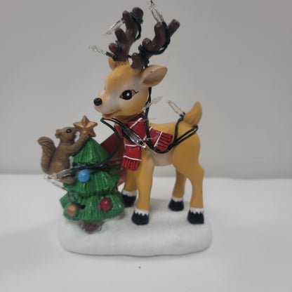 LIGHT UP XMAS LIGHTS REINDEER-7389