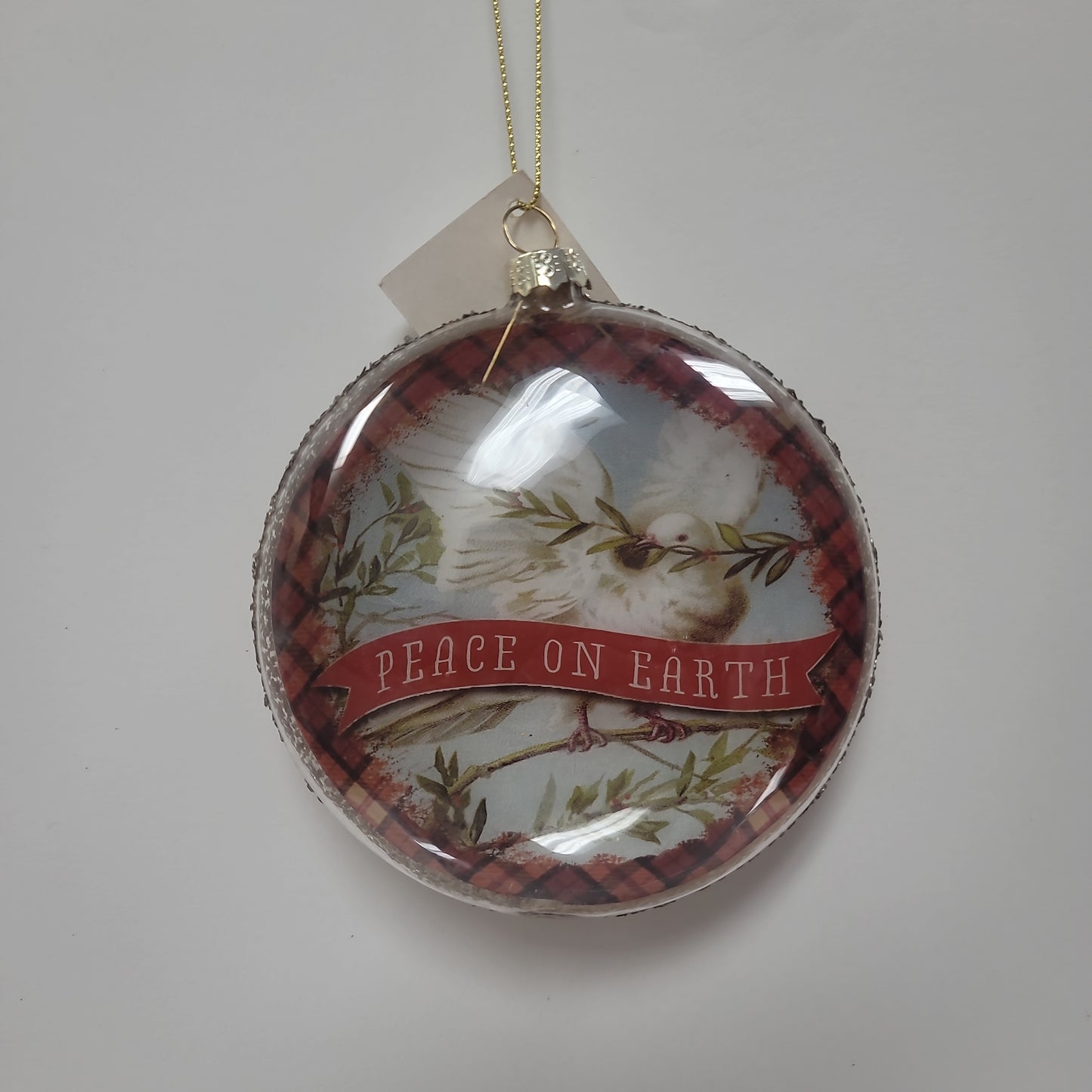 PEACE ON EARTH ORNAMENT-1743