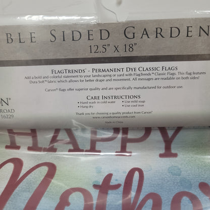 HAPPY MOTHERS DAY GARDEN FLAG-3897