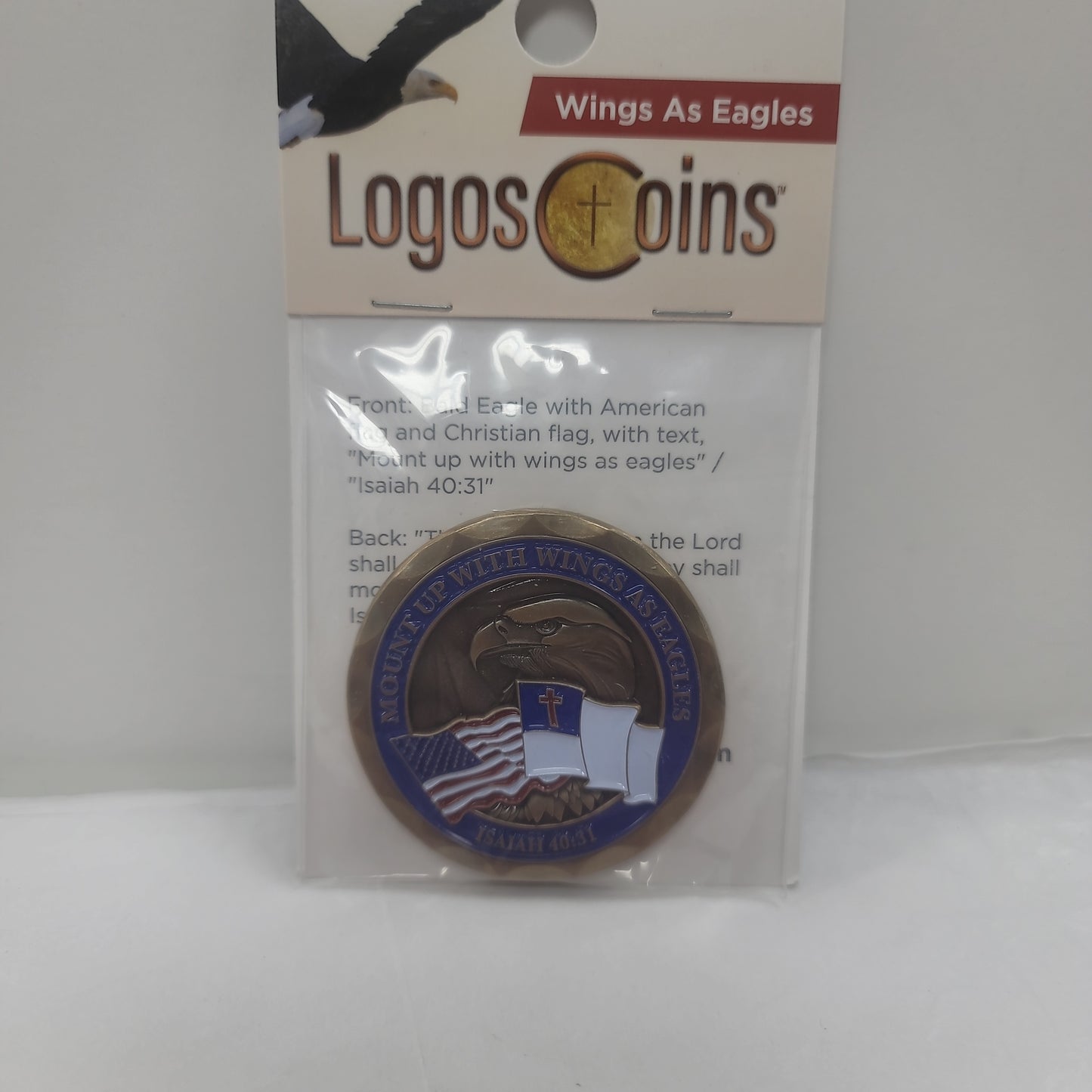 WINGS AS EAGLES COIN-0068