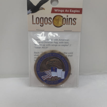 WINGS AS EAGLES COIN-0068