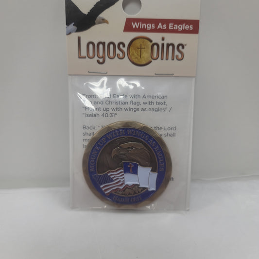 WINGS AS EAGLES COIN-0068
