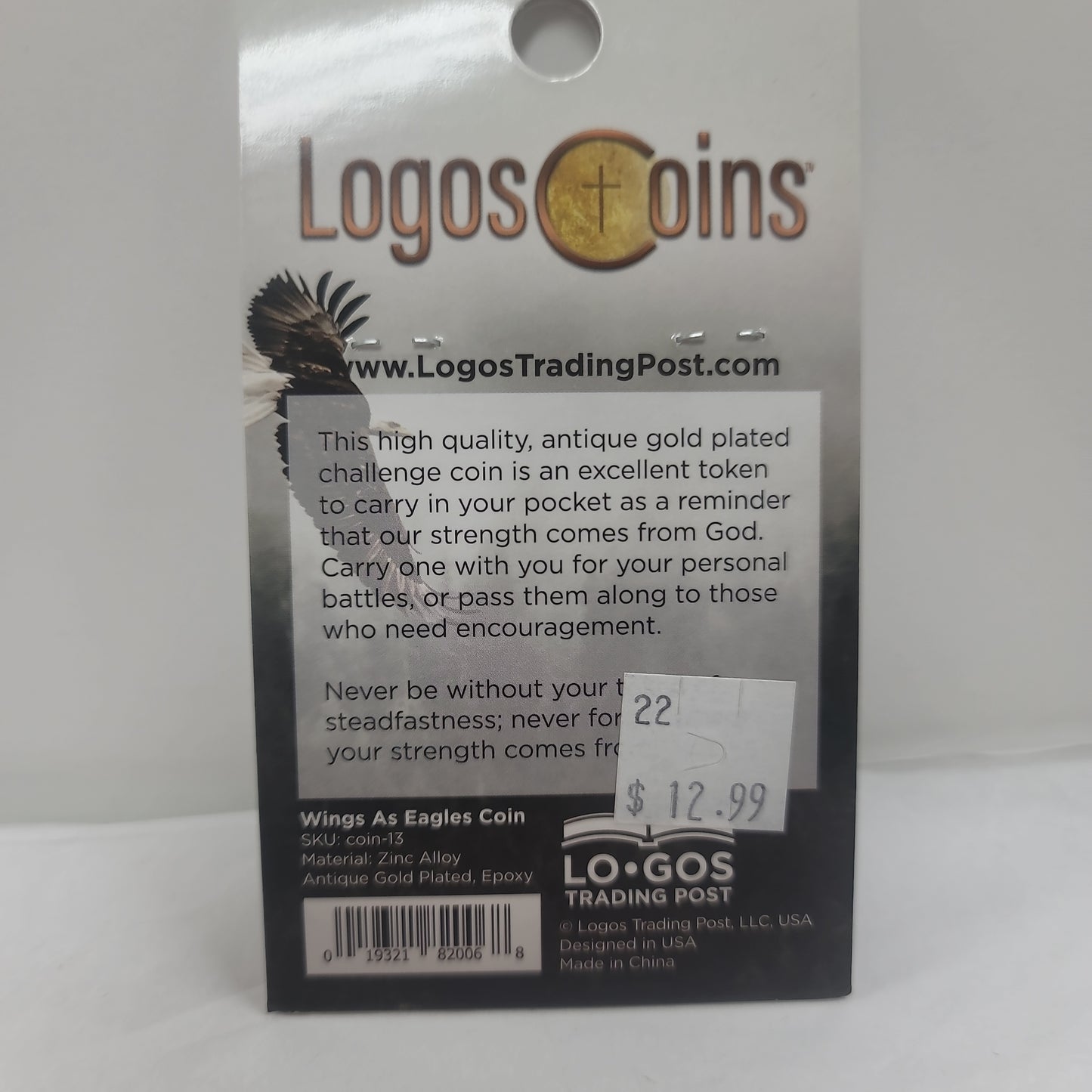 WINGS AS EAGLES COIN-0068