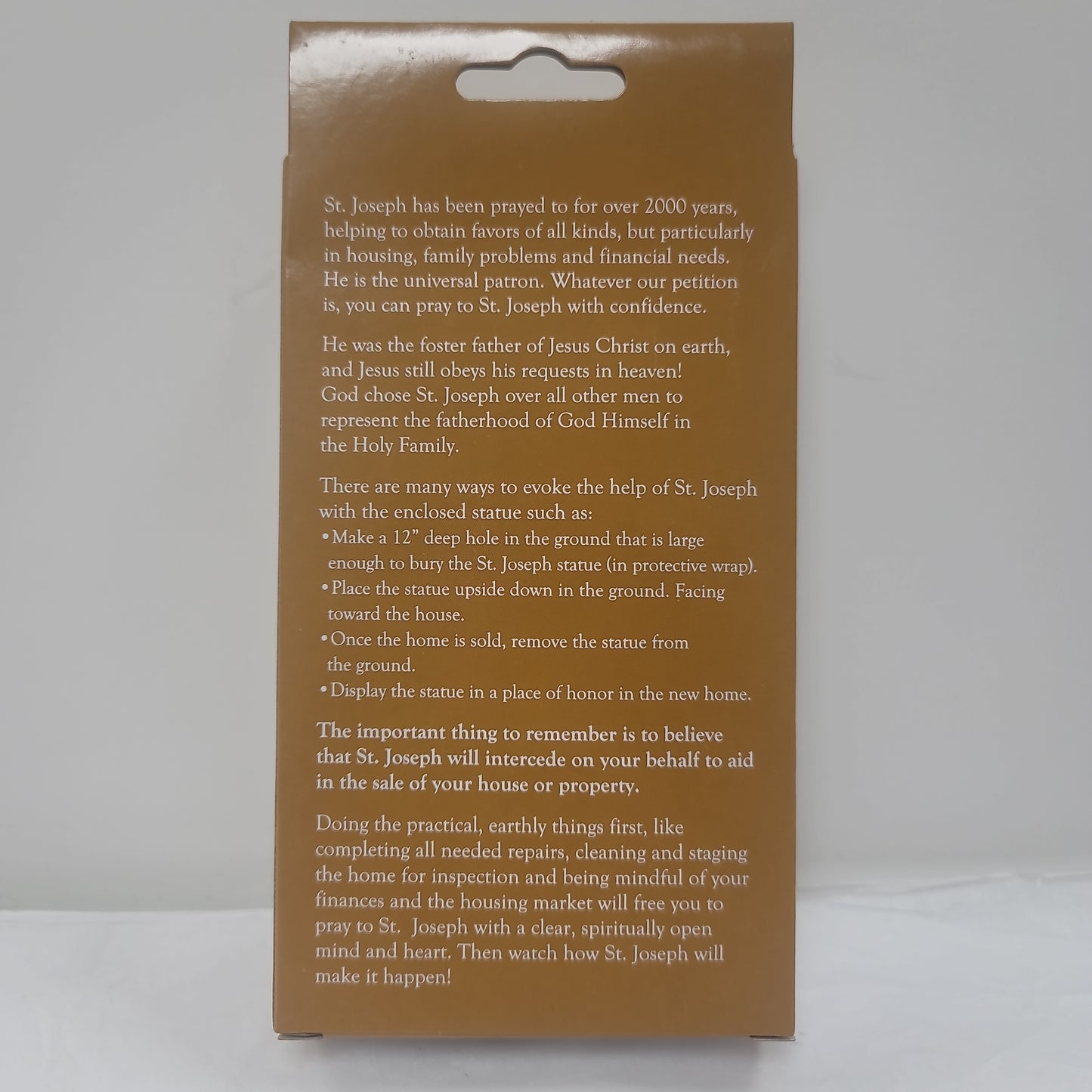 ST JOSEPH 4 IN HOME SELLER KIT-6668
