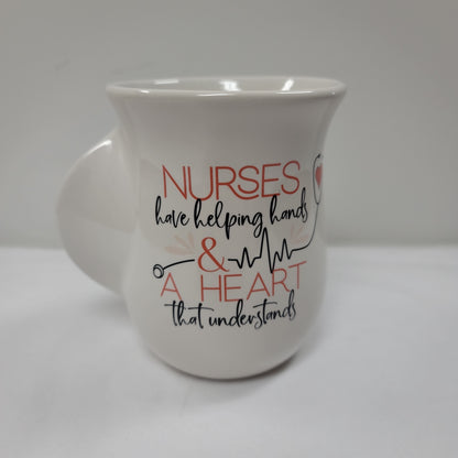 NURSES HAVE HELPING HANDS MUG-6751