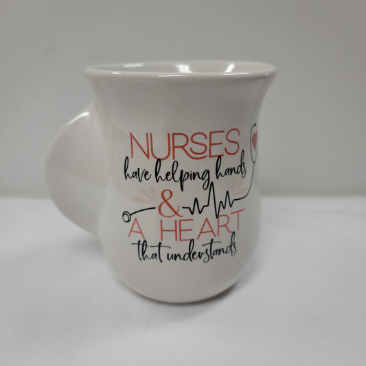 NURSES HAVE HELPING HANDS MUG-6751