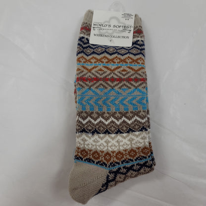 LADIES SOCKS/SIMPLY TAUPE 160-4063