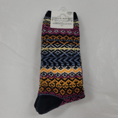 LADIES SOCKS/OXFORD BLUE 408-1451